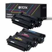Kompatibilní náhrada za Multipack (5) Tonery Více barev Kompatibilní s HP Color LaserJet Canon i-Sensys, imageCLASS - Nahrazuje 508X (CF361X) / CRG-040H (0459C001)